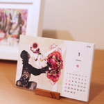 2018年Calendarバレエver.(1月～12月)