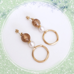 【SALE】ペンタゴン ピアス　◇イヤリング可
