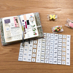 【大人気∞手帳シールシリーズより】スケジュールシールフレーク！！