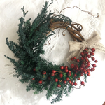 ノイバラのクリスマスリース