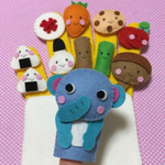 お弁当箱 歌  手袋シアター 受注製作