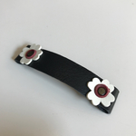 お花付きミニバレッタ(黒)
