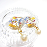 お花のひとつぶパールピアス/イヤリング