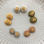 刺繍のほっこりピアス＊