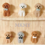 【受注作成】プードルちゃん☆羊毛フェルト♪mkmy