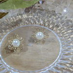 ❁flower×pearl ❁ピアス