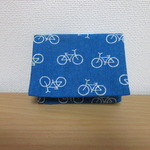 ☆再販☆自転車（ブルー）＊名刺・カードケース＊