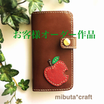 りんごちゃんiPhone6sお客様オーダー作品