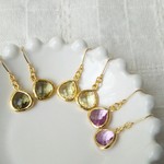 ✨キラリと輝く✨ガラスストーンピアス&イヤリング✨