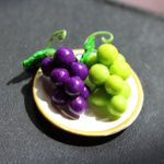 ぶどう ピアス・イヤリング（1つ売り）