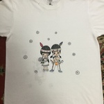 手刺繍Tシャツ