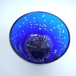 星空の街の冷茶グラス