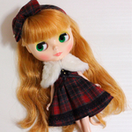 チェックワンピース3点セット☆