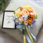 Sweet mix color Bouquet :ミックスカラーブーケ&ブートニア、花冠セット