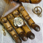 【new!!】Dieselpunk round necklace/スチームパンクな歯車ネックレス