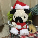 軍手deパグXmasバージョン
