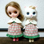 【でこニキ】ワンピースとケープのセット【ミディ】