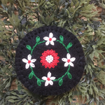 お花の刺繍ブローチ✴︎82