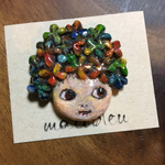 花帽子の女の子