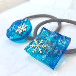 ヘアゴム - 海に降る雪 -