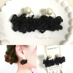 秋冬の新作!! 冬の暖かパールピアス