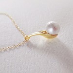 スプーン✨とパールのロングネックレス　