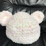ふんわりモコモコ くまさん帽子