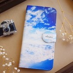 深空◆写真デザインの手帳型スマホケース 全機種対応 iPhoneX対応