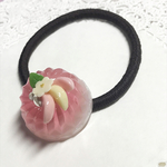 再販✖︎2☆ flower桃ゼリーのヘアゴム