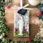 B.V.M.：Blessed Virgin Mary