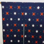 sail  のれん   68×117   絣  着物リメイク