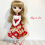 May&Leo☆赤が似合うお嬢様の洋服セット