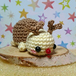 トナカイになっちゃったカメさん