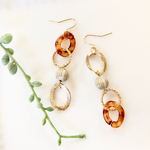 再販♡べっ甲アンティークピアス