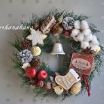【y様お取り置き】お菓子なクリスマスwreath