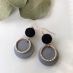 フロッキー&ウッドピアス