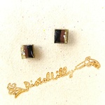 No.6382 送料込♥スクエアピアス
