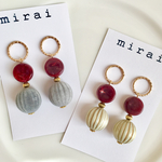 【SALE】アンティーク＊大ぶりイヤリング/ピアス