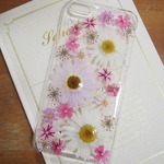 iphone　押し花ケース【mariko1023さまオーダー品 】