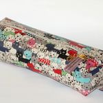  【ラミネート】 ペンケース 　ネコ群