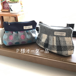 Ｐ様オーダー品＊ウールポーチ🎶