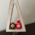 小さな小さなコロンとサンタ☆トナカイ