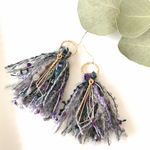 再販♡カラフルタッセルピアス