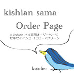 【kishian さま】 オーダー作品　セキセイインコ