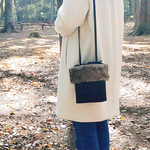 felt ファーバケツバッグ