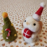 うさぎちゃんとクリスマスツリー