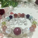 お花畑のブレスレット