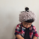 こども用★ふわふわファーのヘアバンド