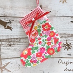 【sale】【数量限定】リバティ＊Betsy＊X'masミニブーツ