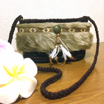 選べるコンチョ♬ 3way ネイティブ柄 もこもこ ファーバッグ フックドゥ   ズパゲッティ